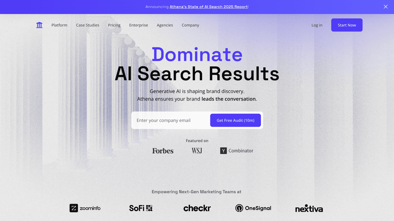 AthenaHQ–one of the Peec AI alternatives