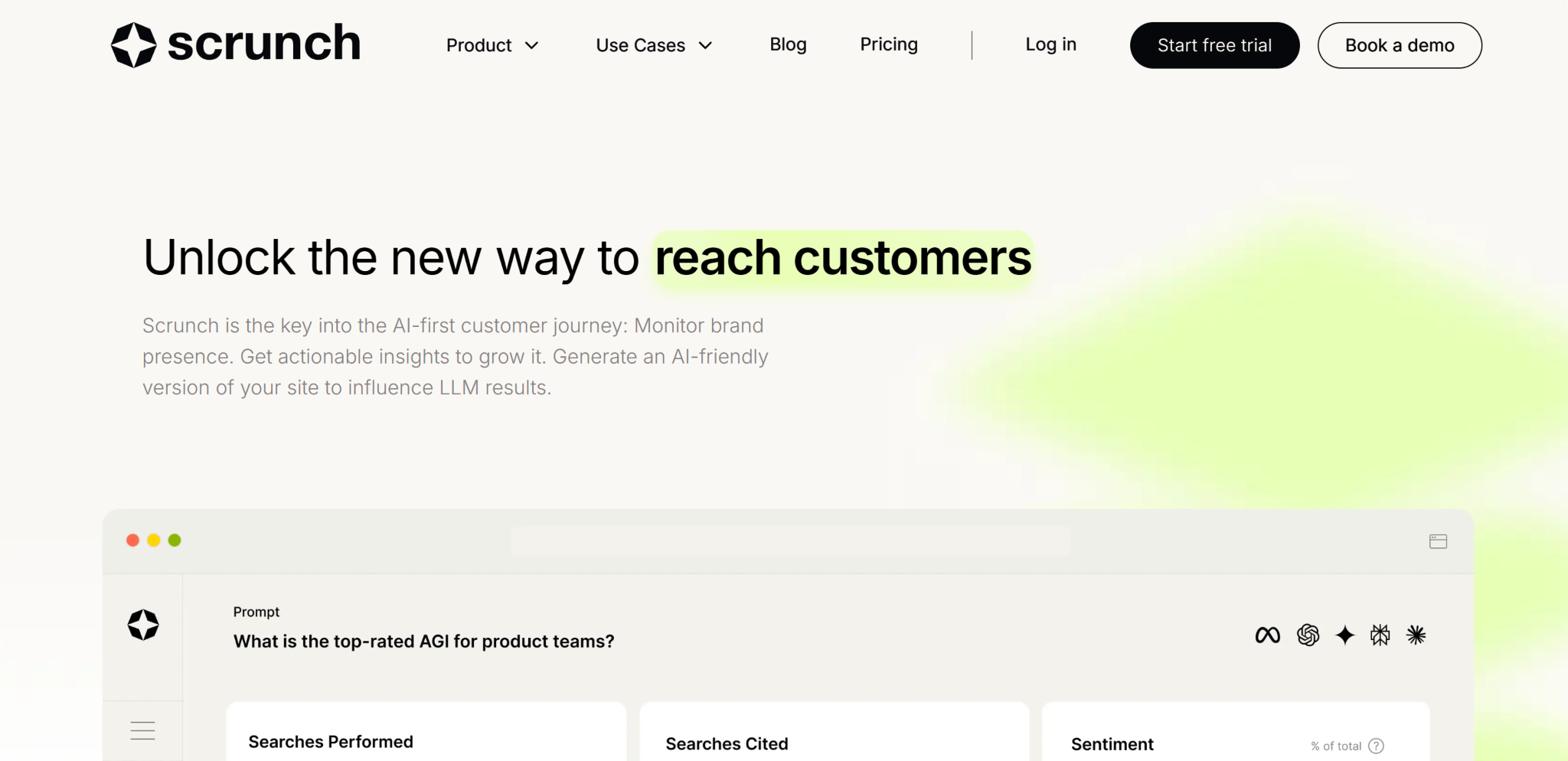 Scrunch AI Scrunch AI website