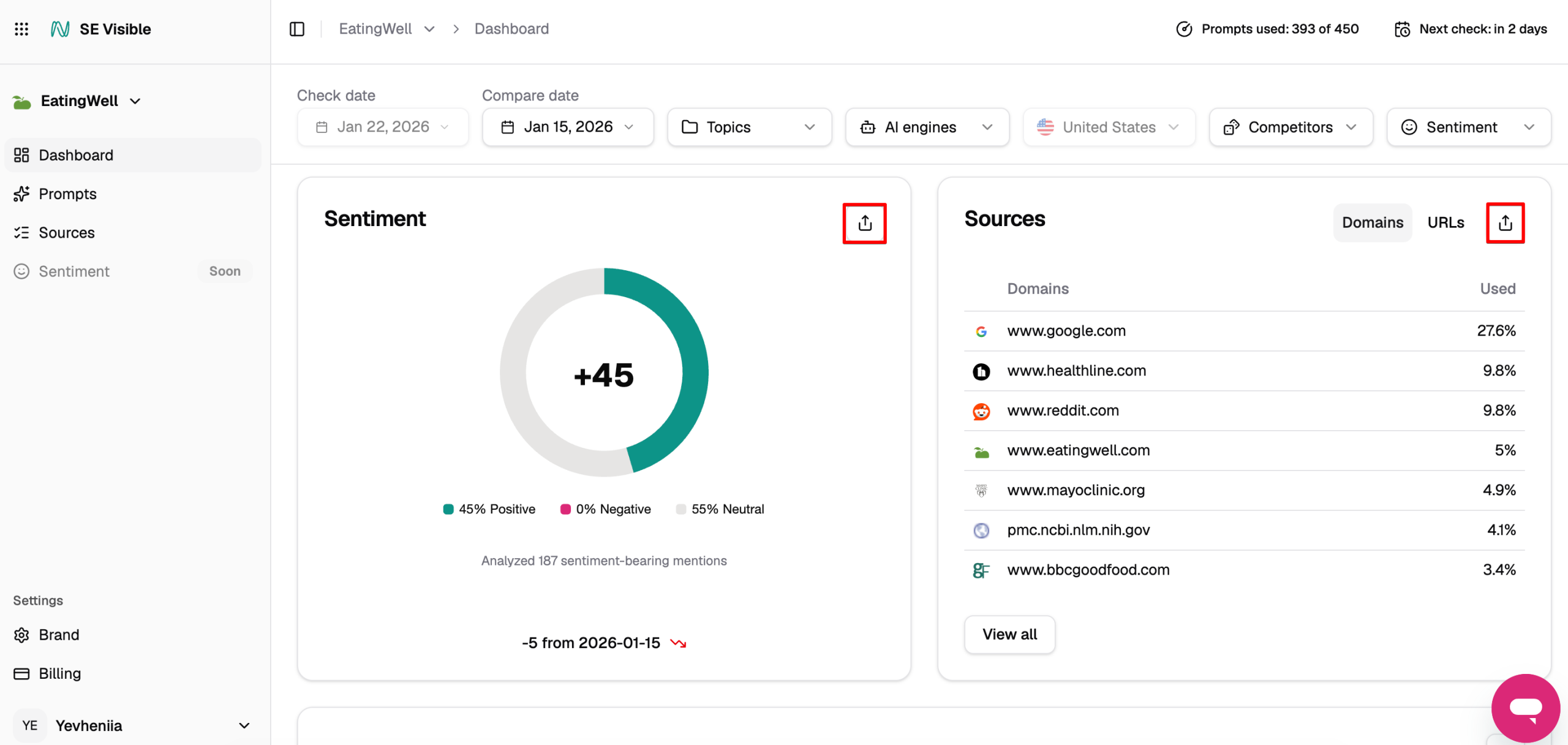 Export data from SE Visible