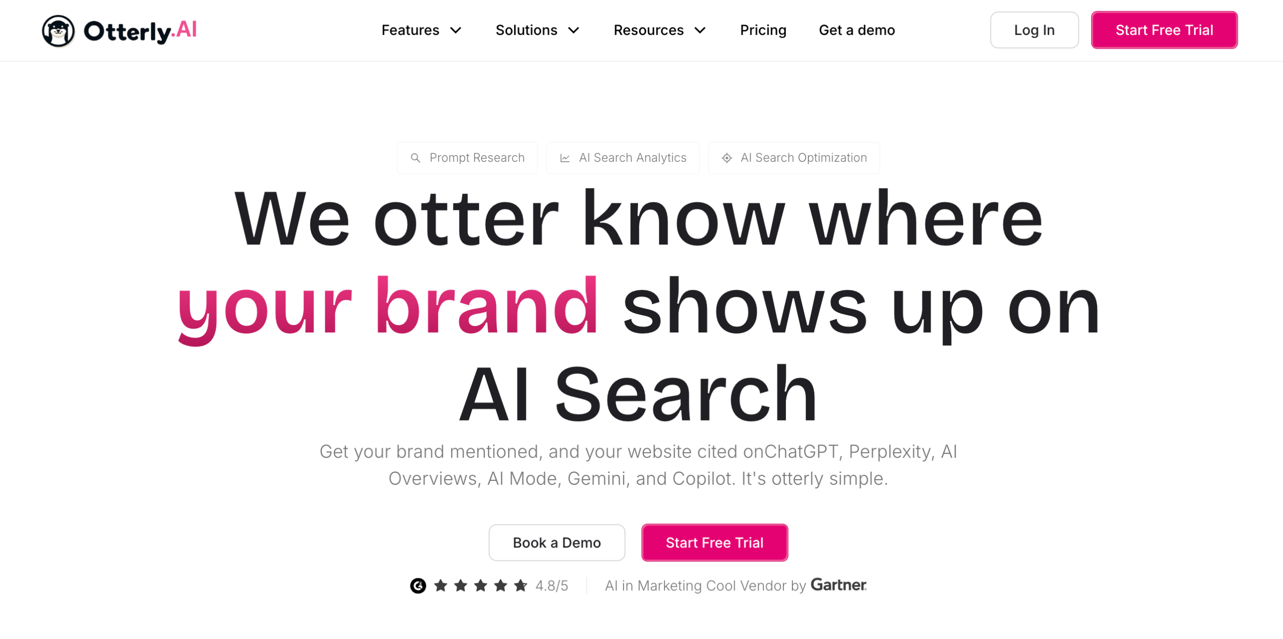 otterly.ai homepage